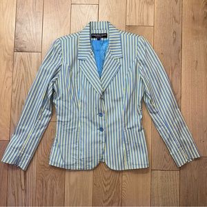 Vintage Averardo Bessi Pinstripe Blazer Jacket